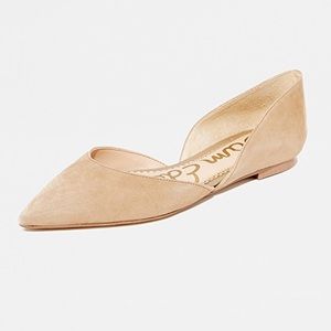 Sam Edelman Rodney Suede Khaki Flats